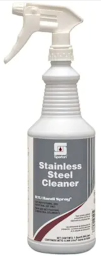 STAINLESS STEEL CLEANER, SPARTAN, 1 QT, 12/CT MAIN